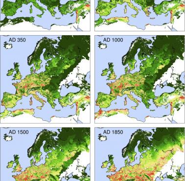 Wylesianie w Europie od 1000 roku p.n.e. do 1850 roku n.e.