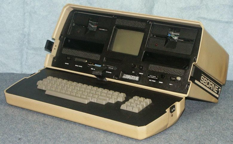 Pierwszy laptop Osborne 1 z 1981 roku