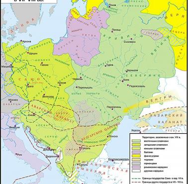 Ludy w Europie Wschodniej w VII i VIII wieku n.e.