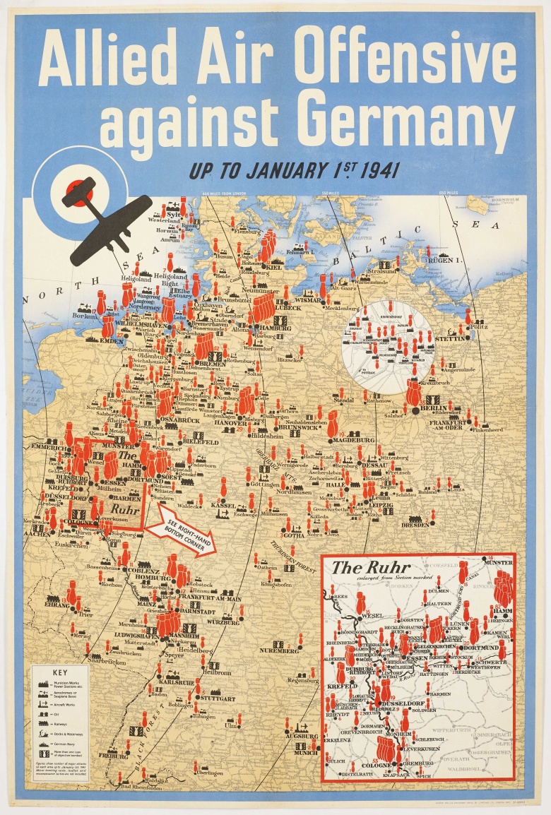 Alianckie bombardowania Niemiec do 1 stycznia 1941