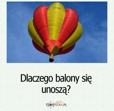 Dlaczego balony się unoszą?