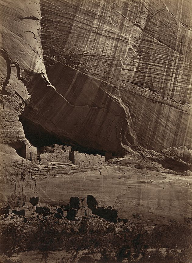 Pueblo Indian Anasazi, kanion de Chelly White House (Arizona)