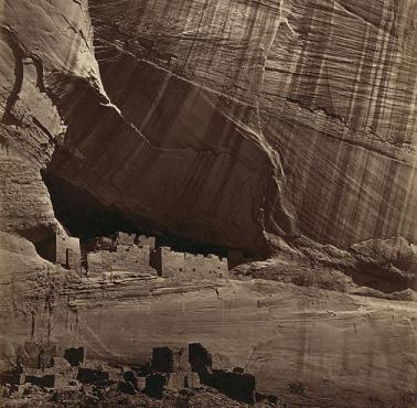 Pueblo Indian Anasazi, kanion de Chelly White House (Arizona)