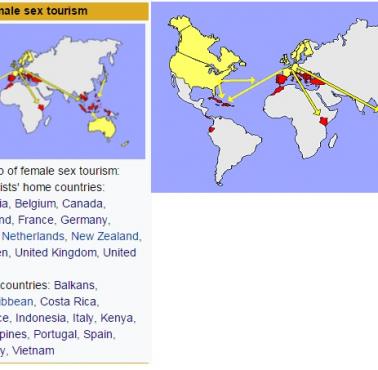 Kobieca turystyka seksualna na świecie