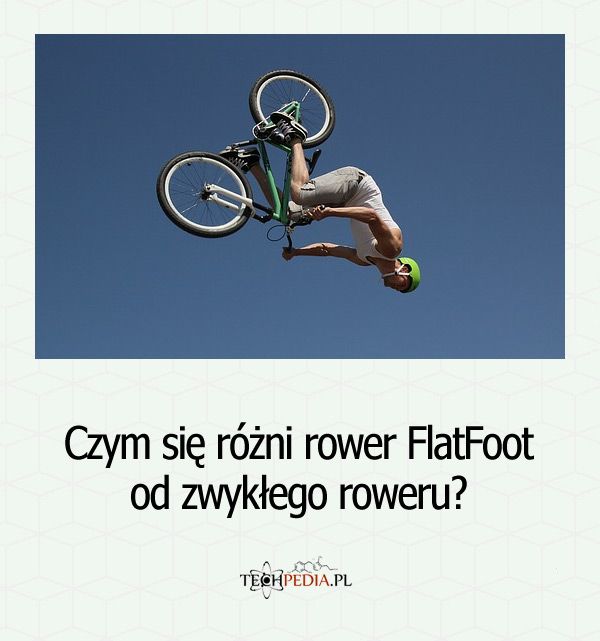 Czym się różni rower FlatFoot od zwykłego roweru?