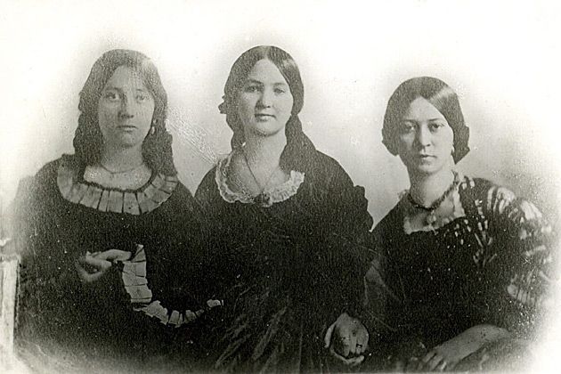Studentki w połowie XIX wieku (Lindenwood University, Missouri, USA)