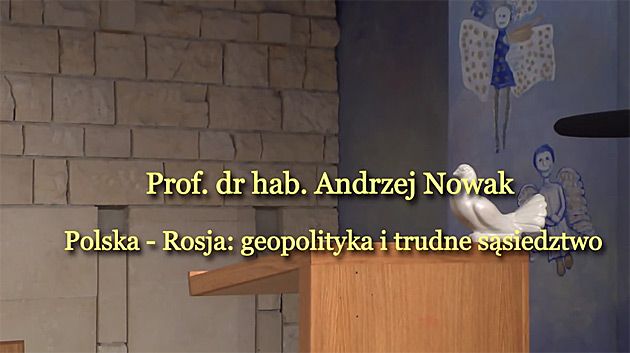 Wykłady profesora Andrzeja Nowaka, cykl 