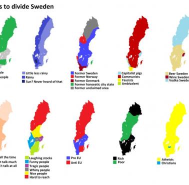 10 sposobów na podział Szwecji