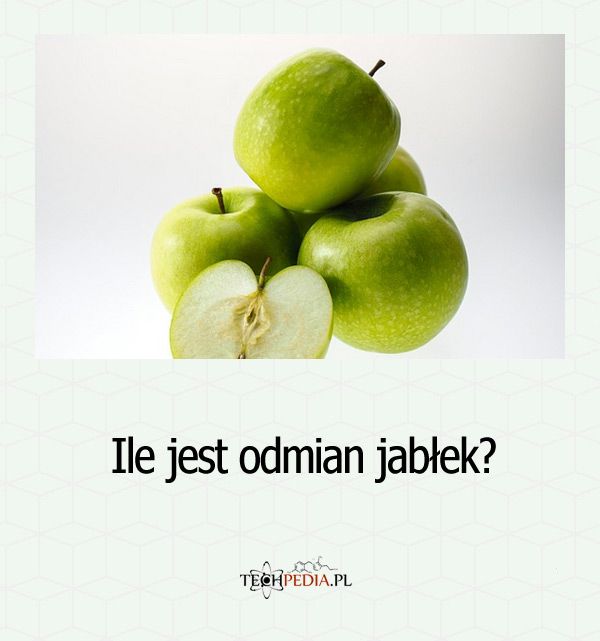 Ile jest odmian jabłek?