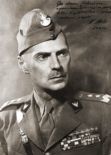 Gen.W.Anders o Kampanii wrześniowej: Widzę płonące wsie,ciała zabitych dzieci. Widzę, jak lotnik niem.kołuje nad ...