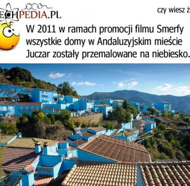 Hiszpania - Juzcar - Wioska Smerfów