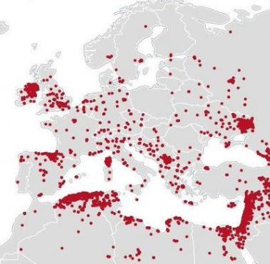 Ataki terrorystyczne w Europie w ostatnich dekadach.