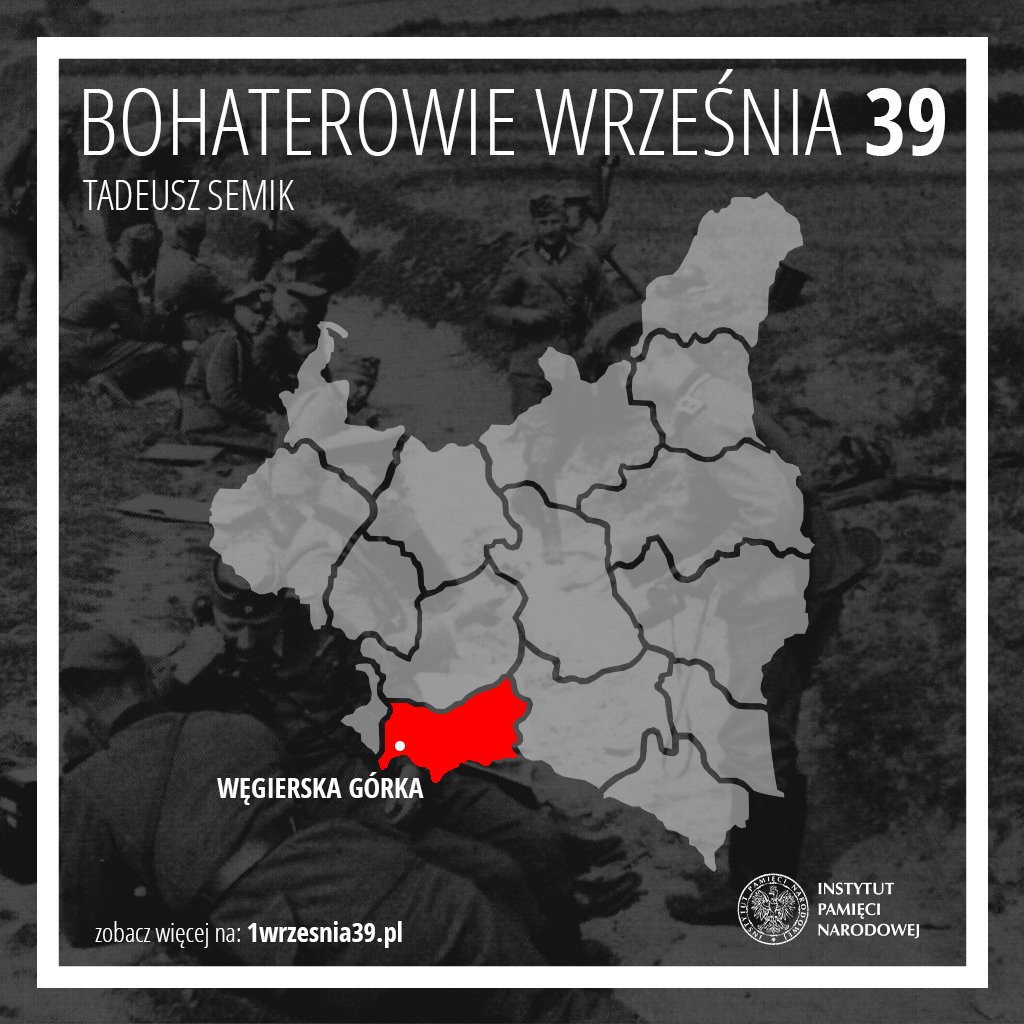 Niewielki oddział kpt. Tadeusza Semika (ok. 70 żołnierzy) przez 2 dni bronił się ...