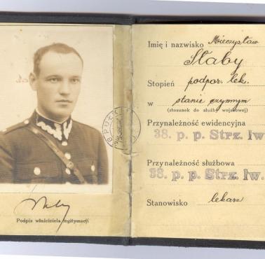 Mieczysław Słaby, lekarz z Westerplatte. Po kapitulacji trafił do Stalagu pod Królewcem. W 1948 zakatowany przez komunistów ...