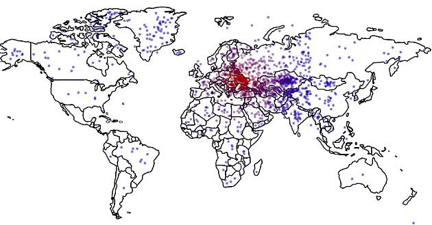 Gdzie jest Ukraina według ankietowanych mieszkańców USA?