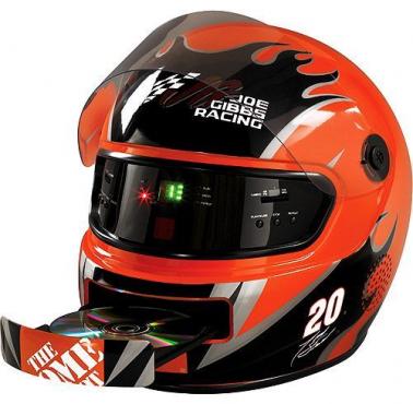 Kask Nascar z odtwarzaczem CD