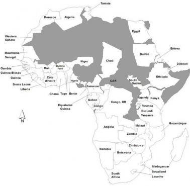 Tereny w Afryce poza kontrolą państwa
