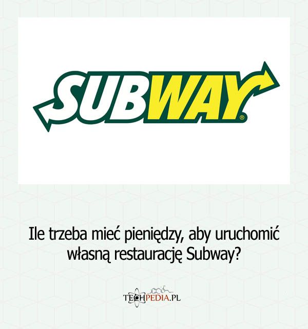 Ile trzeba mieć pieniędzy, aby uruchomić własną restaurację Subway?