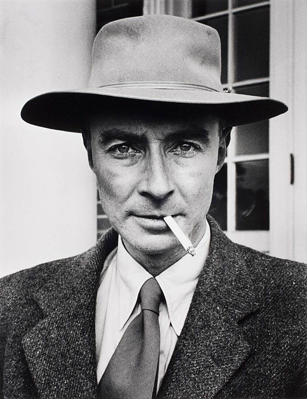 J. Robert Oppenheimer uznawany za ojca bomby atomowej (Uniwersytet Princeton, USA)