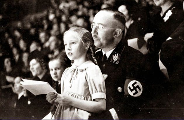 Himmler z córką