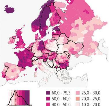 Procent dzieci urodzonych poza małżeństwami w Europie.
