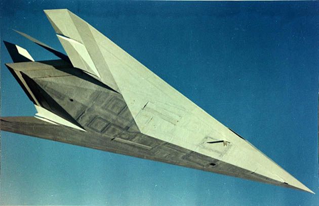 Lockheed Have Blue - protoplasta niewidzialnego myśliwca F-117 Nighthawk