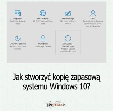 Jak stworzyć kopię zapasową systemu Windows 10?