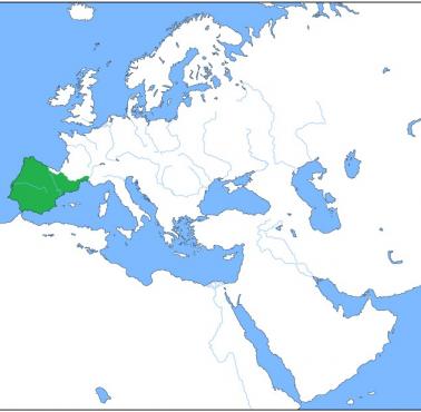 Królestwo Wizygotów,  721 rok n.e.