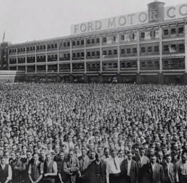 Pracownicy fabryki Forda (Detroit)