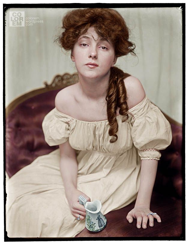 Amerykańska modelka i tancerka - Evelyn Nesbit.