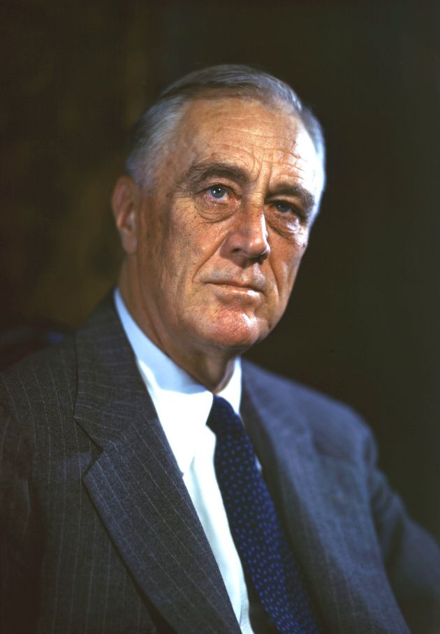 Prezydent Franklin Delano Roosevelt, który przekazał Polskę pod okupację rosyjską.
