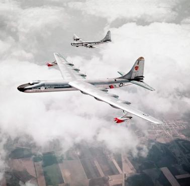 Convair B-36 Peacemaker - amerykański ciężki samolot bombowy dalekiego zasięgu (obok B-29 Superfortress)