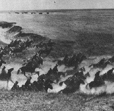 Udana szarza kawalerii włoskiej podczas operacji Barbarossa (Izbuszenska nad Donem).