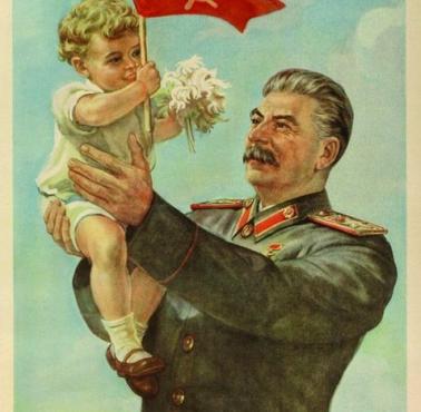 Józef Stalin - plakat propagandowy