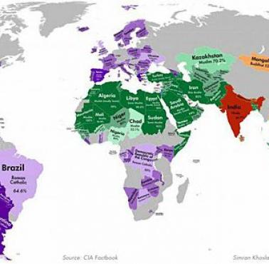 Najbardziej religijne państwa świata.