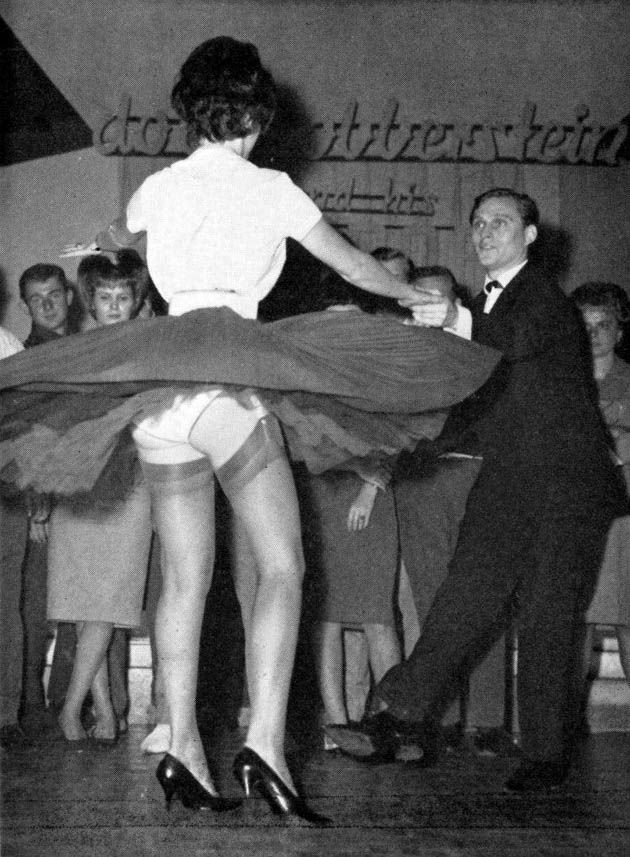 Juwenalia w połowie XX wieku.