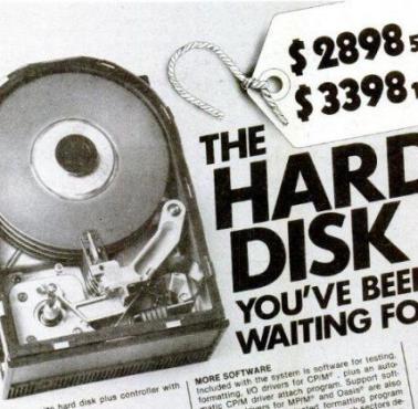 Hard dysk w 1981 roku