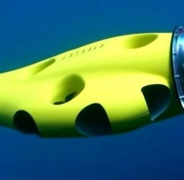 iBubble - podwodny dron z płetwami i ogonem wykonany przez inżynierów Akademii Marynarki Wojennej i Politechniki Krakowskiej.
