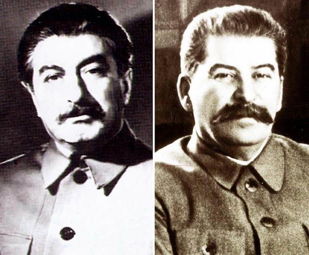 Jeden z sobowtórów Stalina