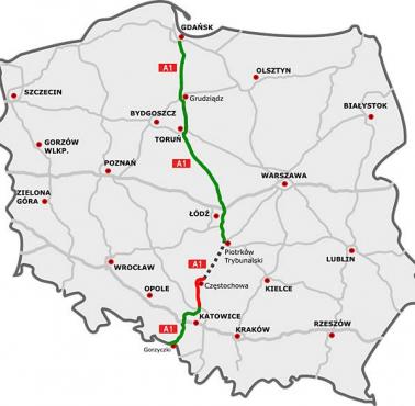 Kluczowa dla rozwoju Polski autostrada A1 łącząca południe Europy z północą będzie ukończona do 2020 roku