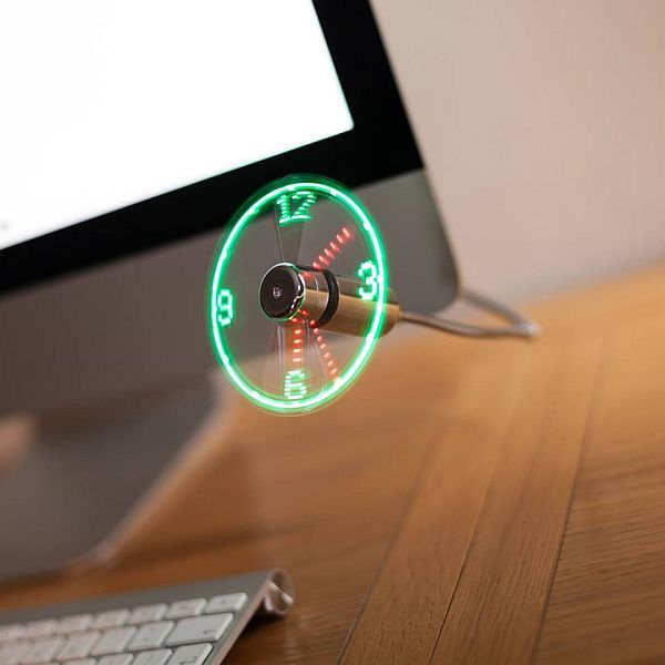 USB Fan clock