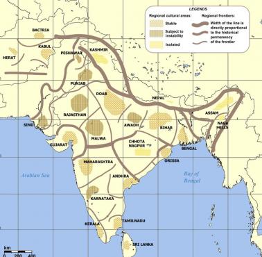 Regiony kulturowe subkontynentu indyjskiego