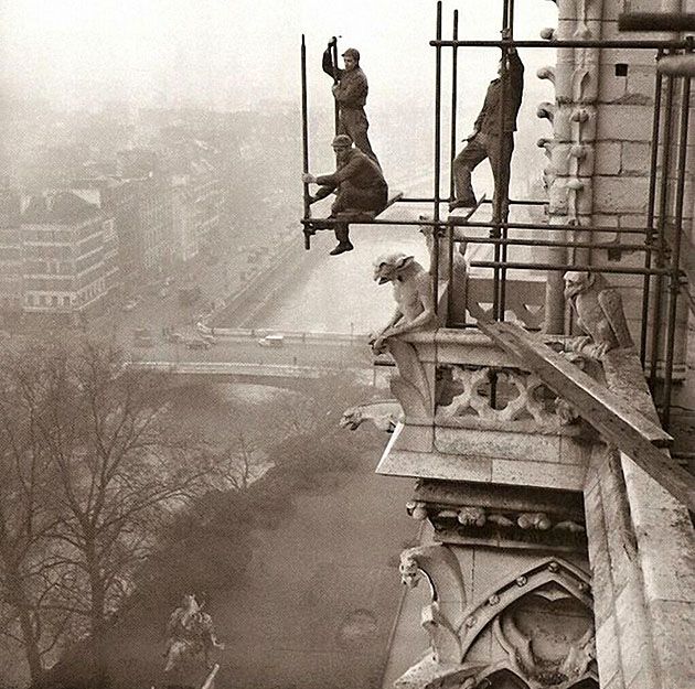 Renowacja katedry Notre Dame w Paryżu.
