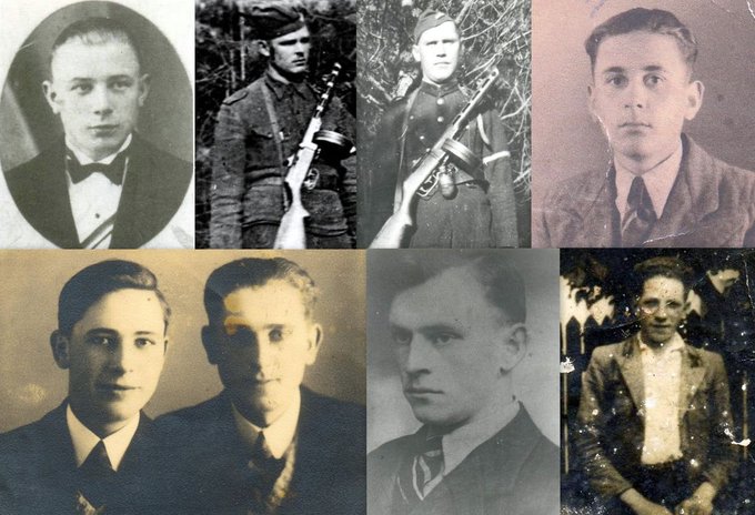 15 VII 1945r. z rąk 200 ubeków we wsi Lipa giną K. Artyfikiewicz Trzynastka,Śp.T.Chodkowski Kartacz, Śp.F.Adamkiewicz ...