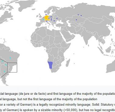 Język niemiecki na całym świecie