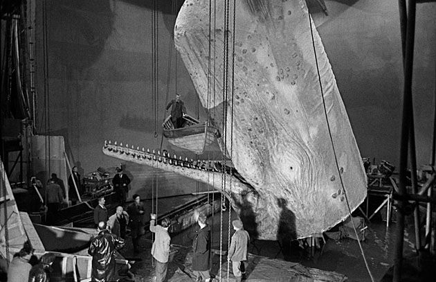 Ekranizacja powieści Moby Dick Hermana Melville'a w angielskim studiu Elstree