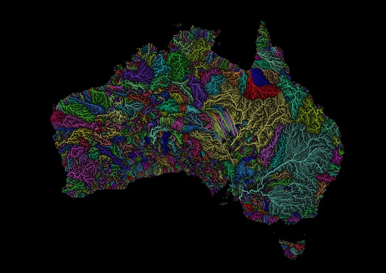 Dorzecza Australii