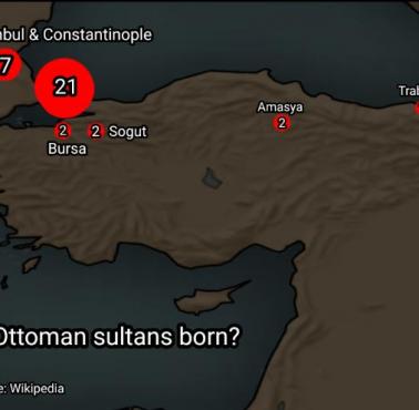 Gdzie urodzili się tureccy sułtani?