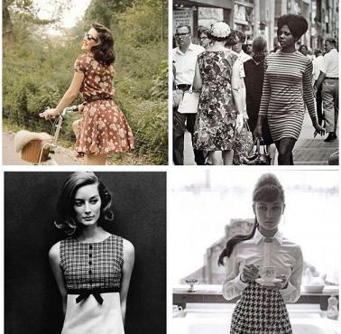 Moda z lat 60-tych.