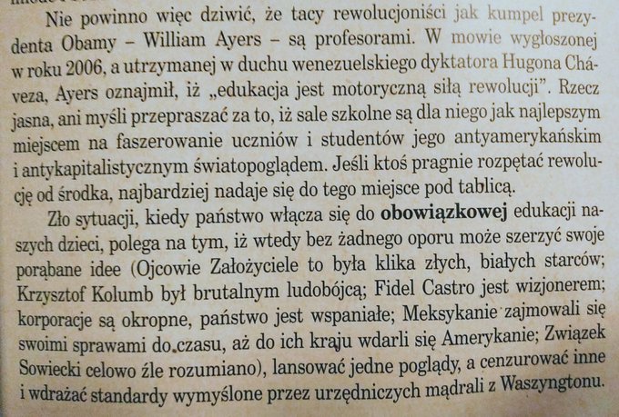 Neomarksista Bill Ayers, kumpel Obamy, kolejny kompletny dureń z tytułem profesora